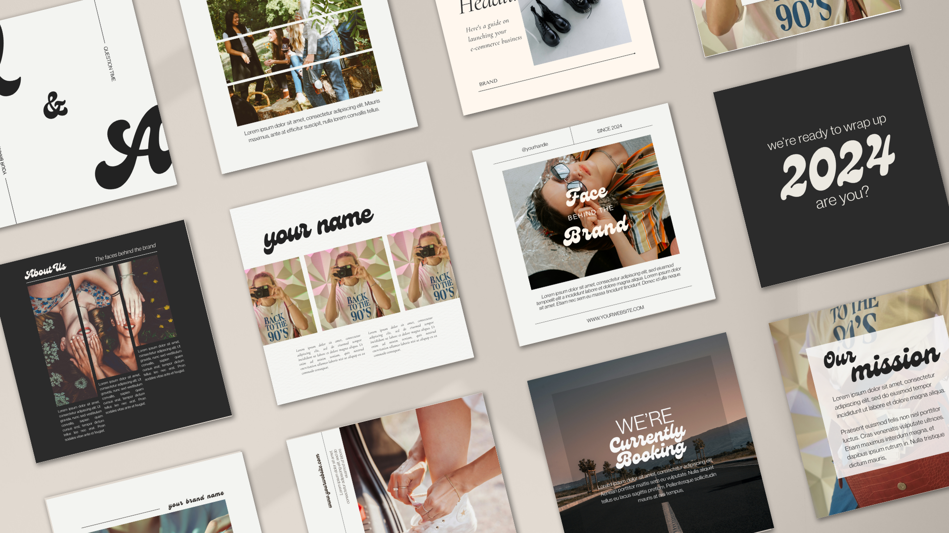 social media templates